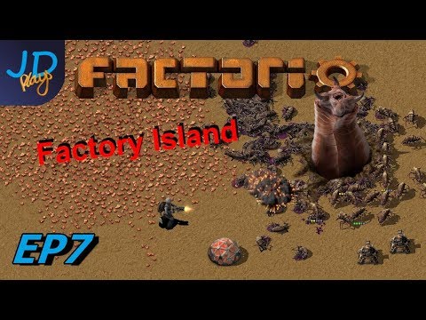 Factorio 0.17 | Factory Island EP7 - Making a Tidy Bus & Green Circuits |Tutorial, Guide, Let's Play