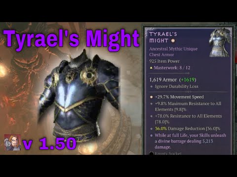 Diablo IV Mythic Uniques - Tyrael's Might (Armor)[v1.5.0]