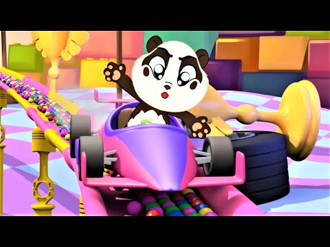 Panda Bo goes to the Playground | Panda Bo Finger Family & Nursery Rhymes