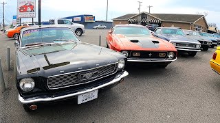 Maple Motors SNEAK PEEK 3/30/25 Lot Walk Classic Cars For Sale