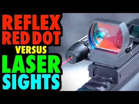 Reflex Red-Dot vs. Laser Sights