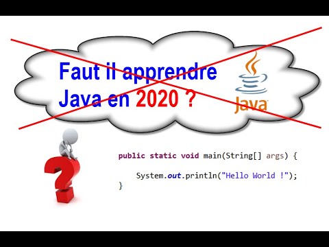 Faut il apprendre Java en 2020