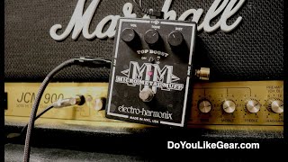 Video thumbnail for Electro-Harmonix Micro Metal Muff Distortion Guitar Pedal Demo by Do You Like Gear?