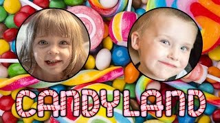 How to Play Candy Land! A Fun Board Game! with Kinder Playtime Kids!