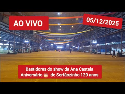 SHOW DE ANA CASTELA ANIVERSÁRIO DE SERTÃOZINHO 129 ANOS.