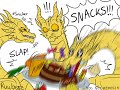 Godzilla KOTM King Ghidorah S Healthy Snack Godzilla Comic Dub