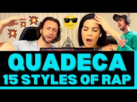 First Time Hearing Quadeca 15 Styles of Rap (Roddy Rich, Eminem, NF) Reaction Video - 🔥 RAW TALENT!