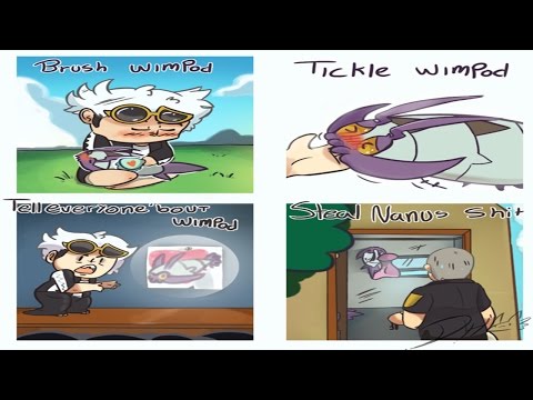 (Pokemon Sun and Moon Comic Dub) - Guzma and his Wimpod