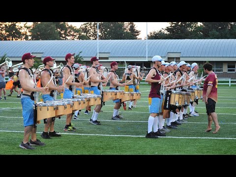 Cadets 2021 Rehearsal Run-through Drumline Tape 7/25/21