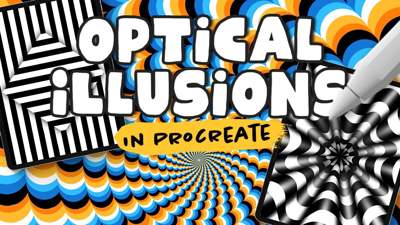 Create Optical Illusions in Procreate