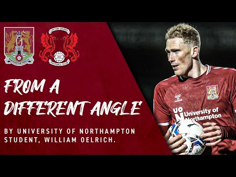 FROM A DIFFERENT ANGLE: Northampton Town 1 Leyton Orient 0