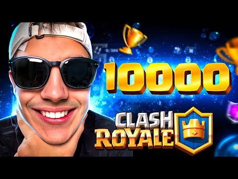 WE'RE TRYING TO REACH 10K ON CLASH ROYAL 😤💪