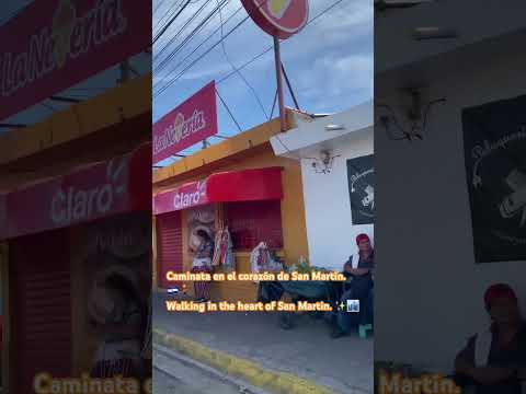 SAN MARTÍN: Caminata en el centro | San Salvador 🇸🇻🏙️ SAN MARTIN: Walking downtown #shorts