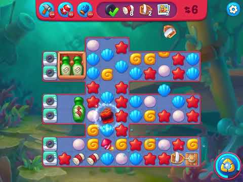 Fishdom Hard level 7715 no boosters フィッシュダム ハード [Friend's]