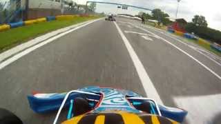preview picture of video 'Trofeo Mojo 2013 Castelletto di Branduzzo - gara 2 - Rotax Max'