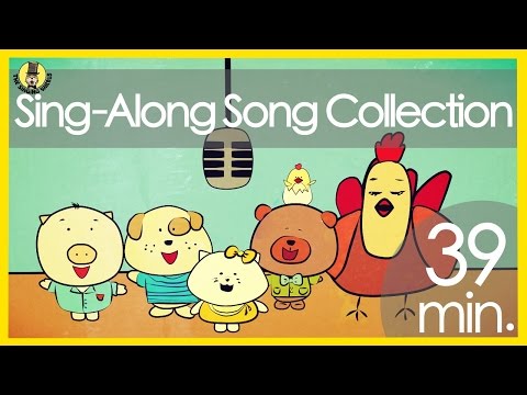Sing-along Songs for Kids | The Singing Walrus | 39 Minutes