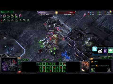 Maru (T) aggressive action packed game vs Scarlett (Z) G3 of a BO5