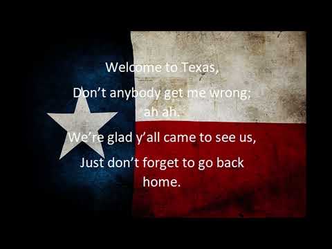 Welcome to Texas By Brian Burns LYRICS