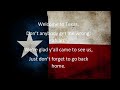 Welcome to Texas By Brian Burns LYRICS