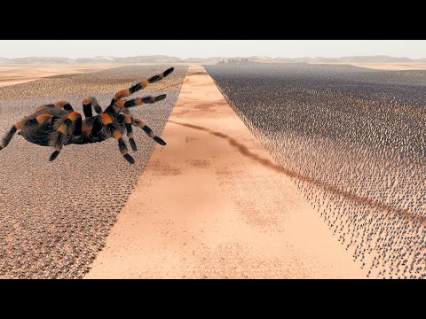 500.000 GONDOR ARMY vs 100.000 GIANT SPIDERS | Ultimate Epic Battle Simulator 2