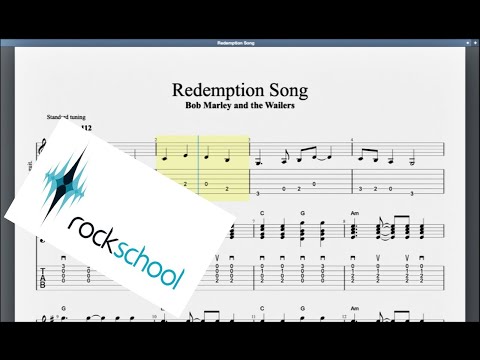 Redemption Song Rockschool Grade 1 Acoustic Guitar