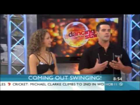 Nuroc Dance Company West Coast Swing on Sunrise Australia