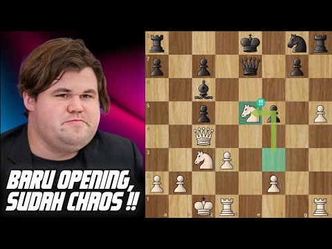 MAGNUS USES THE WORST OPENING, AND KORBANIN PERWIRA'S COMEBACK!! Magnus vs GM Grzegorz Nasuta