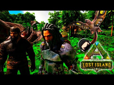 COMO TAMEAR UN SINOMACROPS Y TODAS SUS HABILIDADES/ ARK LOST ISLAND EP05