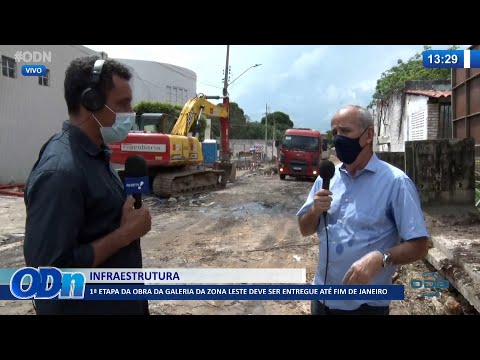 1ª etapa da galeria da zona leste será entregue no final de Janeiro 18 01 2022