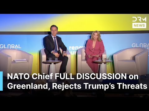 FULL DISCUSSION: NATO Chief Rutte Calls Out U.S. Threats, Pushes Europe to Defend Greenland & Arctic