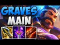 CHALLENGER GRAVES MAIN INCREDIBLE JUNGLE GAMEPLAY | CHALLENGER JUNGLE GRAVES | Patch 14.11 S14