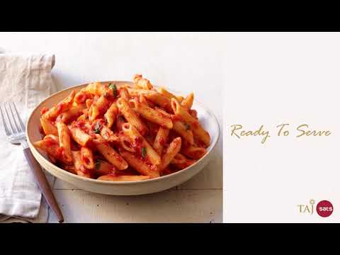 TajSATS Chef's Special - Penne Pasta with Spicy Tomato Sauce by Chef Pankaj Jha