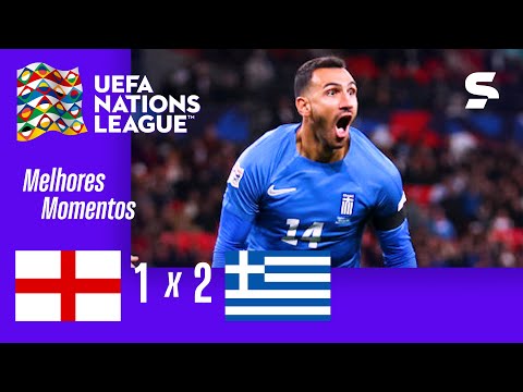 Gols e lances de Inglaterra x Grécia