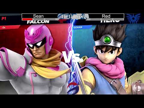 Sean (Captain Falcon) Vs Red (Hero) The Lions Den #19