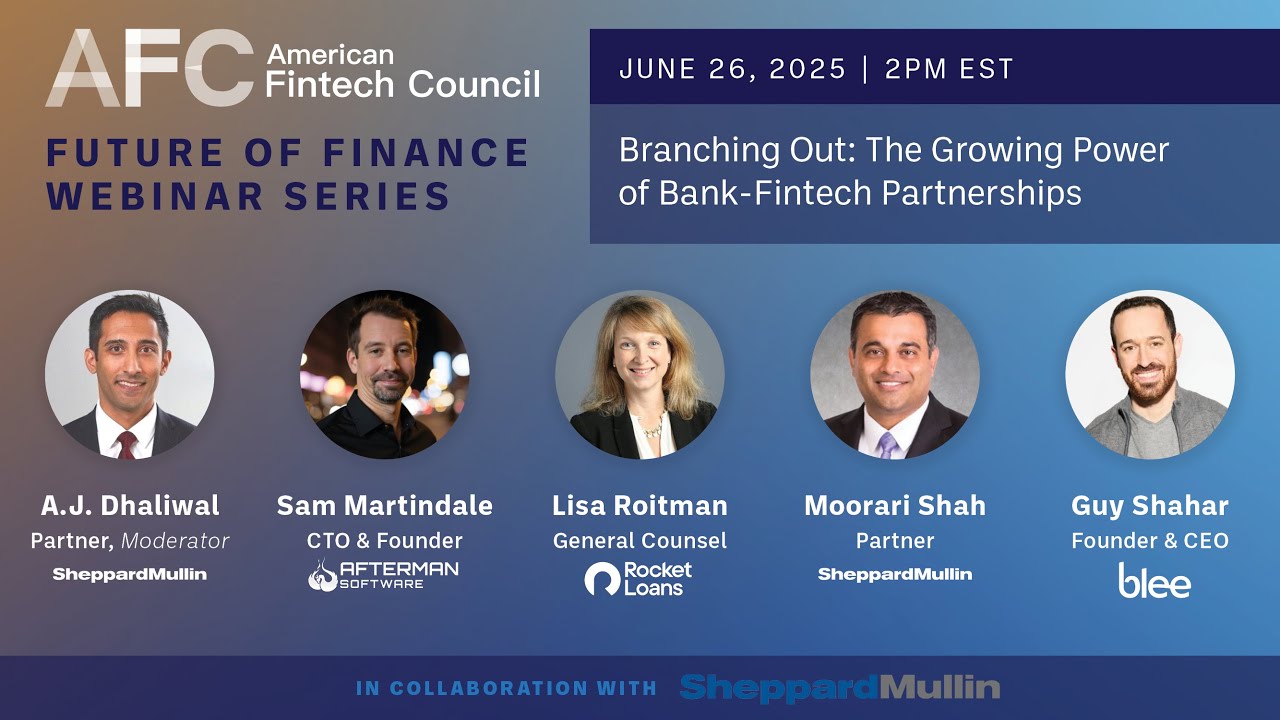 The Future of Finance Webinar Series | Branching Out: The Growing Power of Bank-Fintech Partnerships