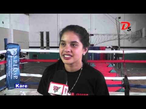 La joven Karen Rocha consiguió un importante triunfo en la noche del Kick Boking