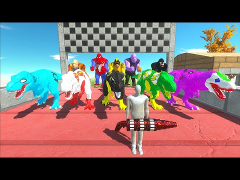 Marvel Dinosaurs Race Champions Fps Avatar Vs Trex Vs King Kong Jurassic World Evolution 2