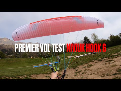 Parapente - Test 🧑‍🔬 🔬 Premier vol avec la Niviuk Hook 6📍Saint Hilaire - Deco Sud - Vol 88 - 5/05/23