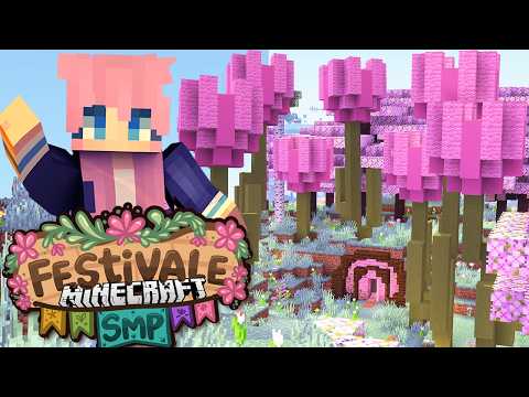 Pink Fairy Cottage on Festivale SMP | Ep. 6