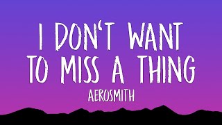 Download lagu Aerosmith - I Don't Want To Miss A Thing (Lyrics) mp3