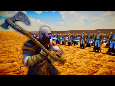 10 MILLION JEDI KNIGHTS vs 30,000 OLD KRATOS | UEBS 2