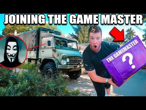 JOINING THE GAME MASTER?! Mystery Package From The Game Master Video