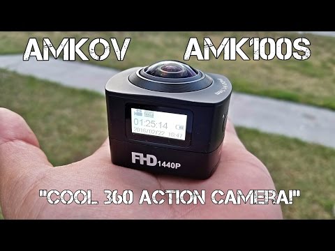 Amkov AMK100S - 1440P - 360 Action Camera - LG 360 Alternative?