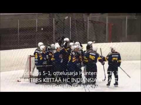 Maalikooste Hunters - HCIK 1.3.2018