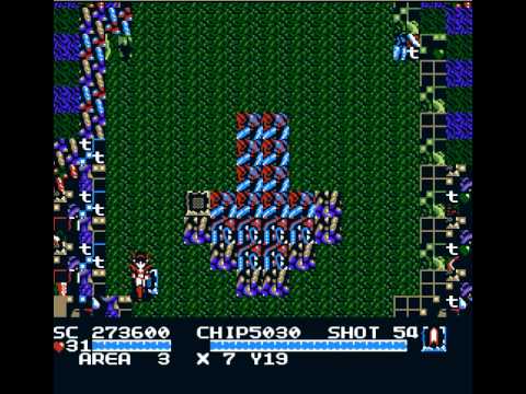 The Guardian Legend - Wonderland - Forest corridor mixed into the underground!