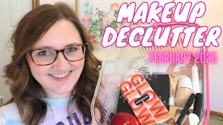 Makeup Declutter | February 2025 | SHOCKING items leaving my collection!
