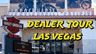 Tour Red Rock Harley Davidson Top Shop  Has Won Numerous Awards / Good Inventory / Large Parts 4K