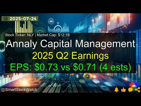 Annaly Capital Management (NLY|$12.1B) - 2025 Q2 Earnings Analysis