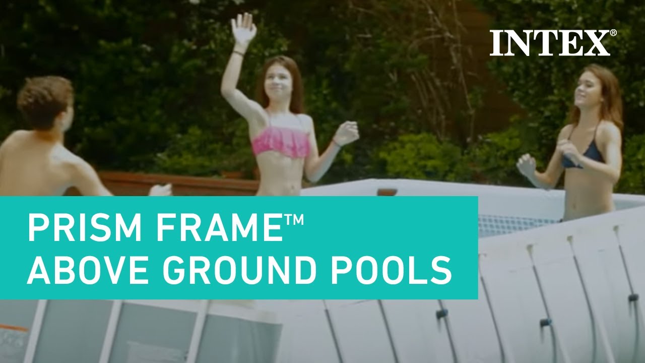 Intex Pool Prism Frame Oval Set 610 x 305 x 122 cm