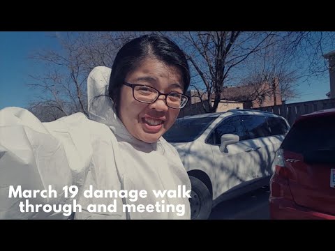 Studio Smoke Damage Walk Through March 19 | After demo and clean up has begun